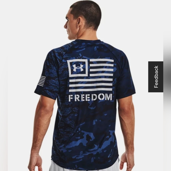 Under Armour Other - Under Armour Freedom T Shirt